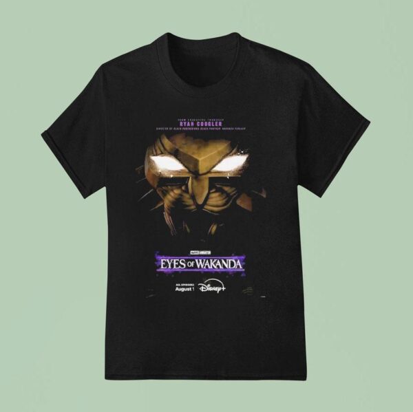 Eyes Of Wakanda Marvel Animation Key Visual Releasing On August T Shirt