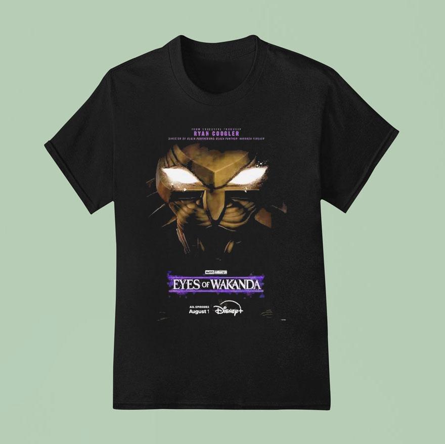 Eyes Of Wakanda Marvel Animation Key Visual Releasing On August T Shirt