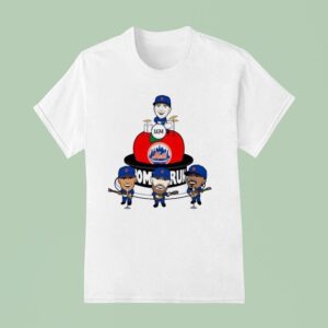 Fab Four Mets Lgm Baseball T Shirt