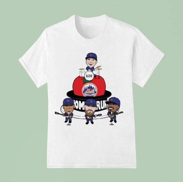 Fab Four New York Mets Lgm Baseball T Shirt