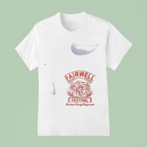 Fairwell Music Festival Cowboy Lineup T Shirt