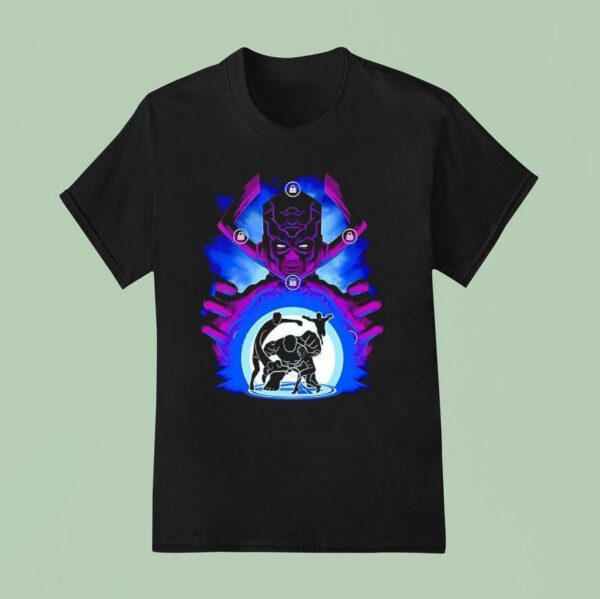 Fantastic Four And Galactus T Shirt