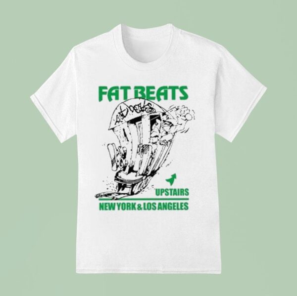 Fat Beats New York And Los Angeles Th Anniversary T Shirt