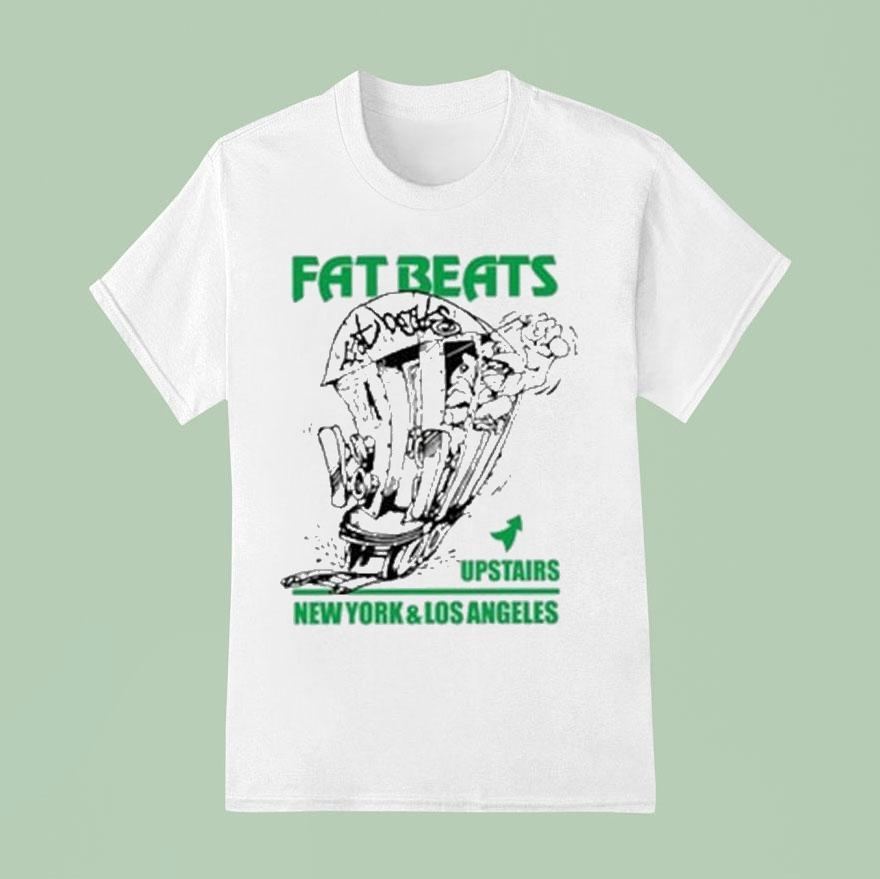 Fat Beats New York And Los Angeles Th Anniversary T Shirt