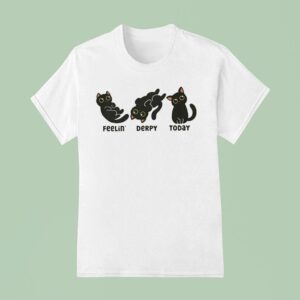 Feelin Derpy Today Fdt Black Ca T Shirt