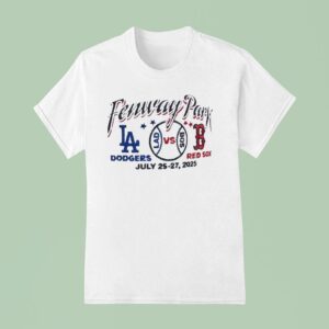 Fenway Park Los Angeles Dodgers Vs Boston Red Sox T Shirt