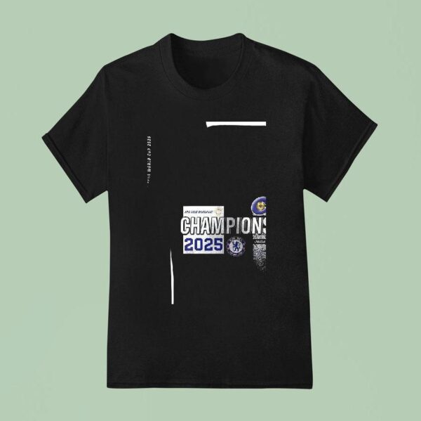 Fifa Club World Cup Champions Chelsea Fc Roster T Shirt