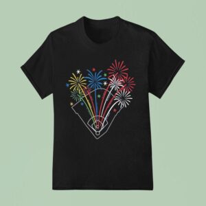 Fireworks On The Th Of July T Shirt