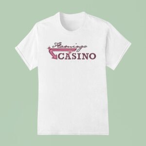 Flamingo Casino I Love Gambling T Shirt