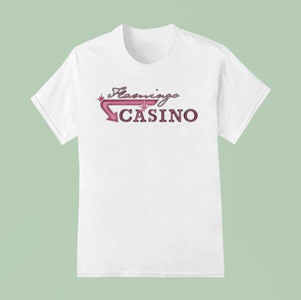 Flamingo Casino I Love Gambling T Shirt