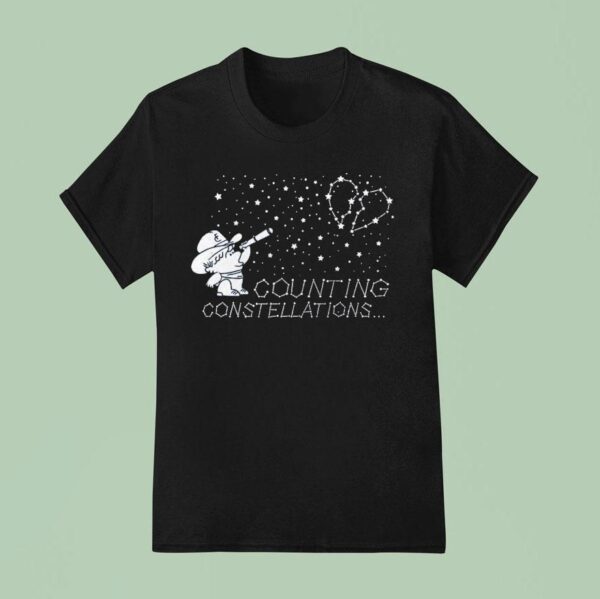 Flatland Cavalry Counting Constellations T Shirt