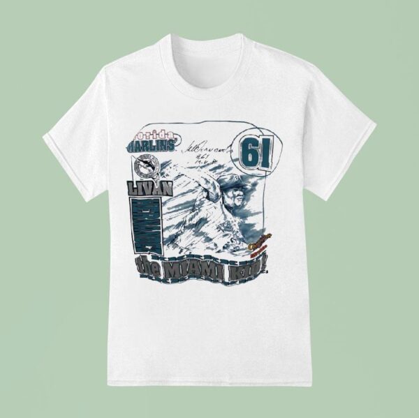 Florida Marlins Livn Hernndez The Miami Kid Signature T Shirt