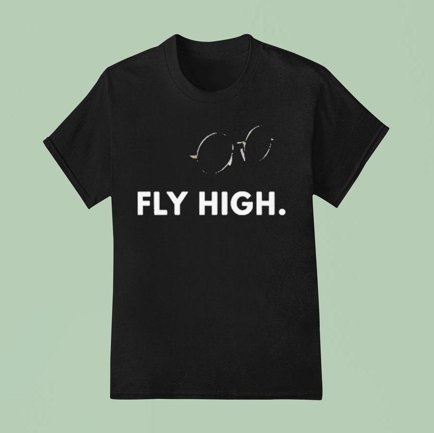 Fly High Glasses T Shirt