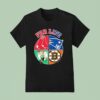 For Life Boston Red Sox Patriots Celtics And Bruins Circle Logos T Shirt