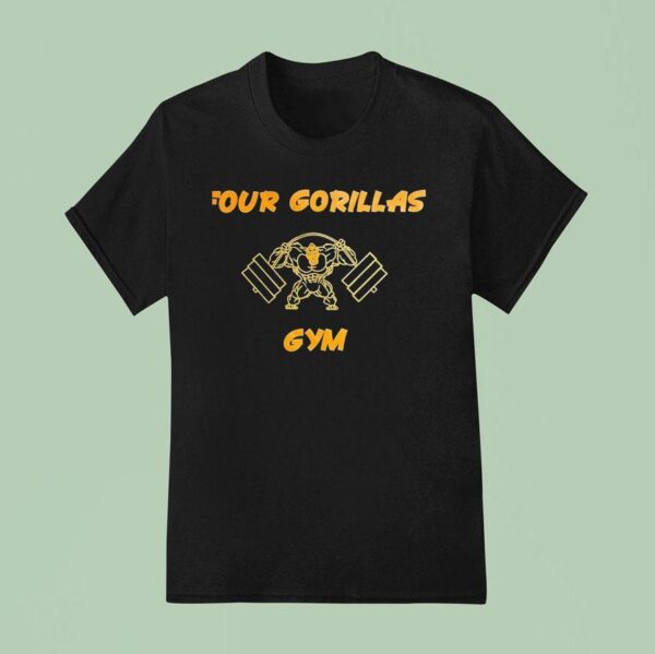 Four Gorillas Gym T Shirt