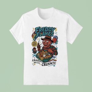 Freddy Krueger Flakes Free Glove Inside A Nightmare You Can Crunch T Shirt