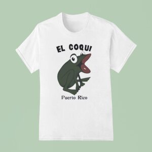 Frog Meme El Coqui Puerto Rico T Shirt