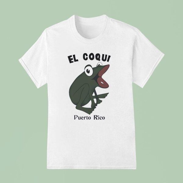 Frog Meme El Coqui Puerto Rico T Shirt