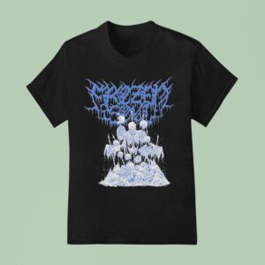 Frozen Soul Blue Cold School Death Metal T Shirt