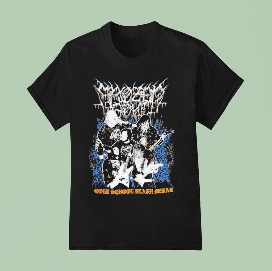 Frozen Soul Cold School Death Metal T Shirt