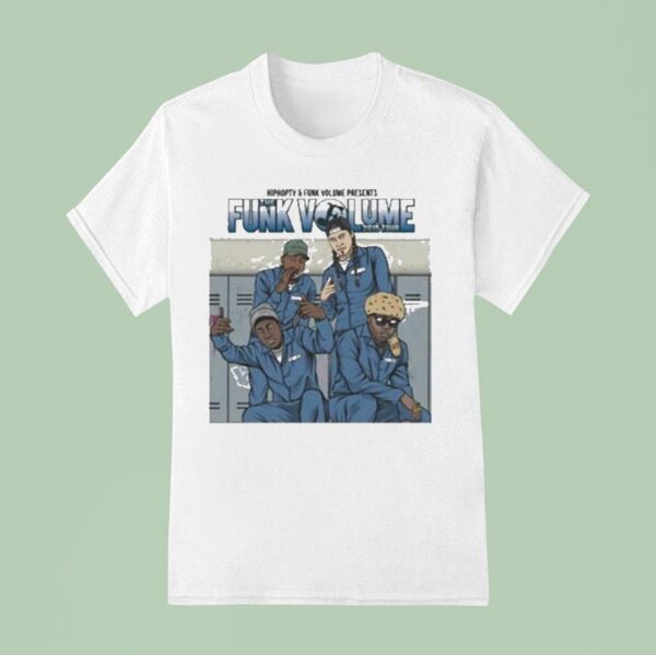 Funk Volume Autographed Hopsin Jarren Benton Tour T Shirt