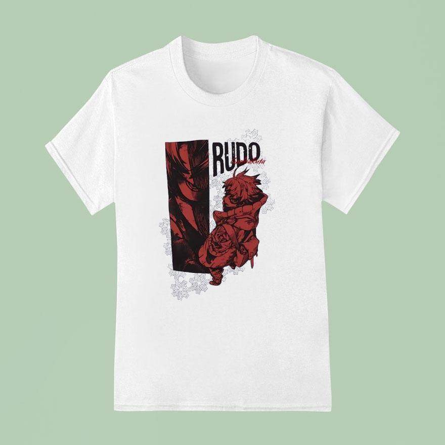 Gachiakuta Rudo Red Panel T Shirt