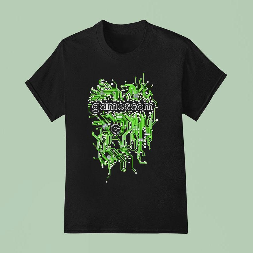 Gamescom Circuit Board T Shirt