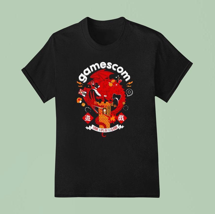 Gamescom Epic Adventure Dragon T Shirt