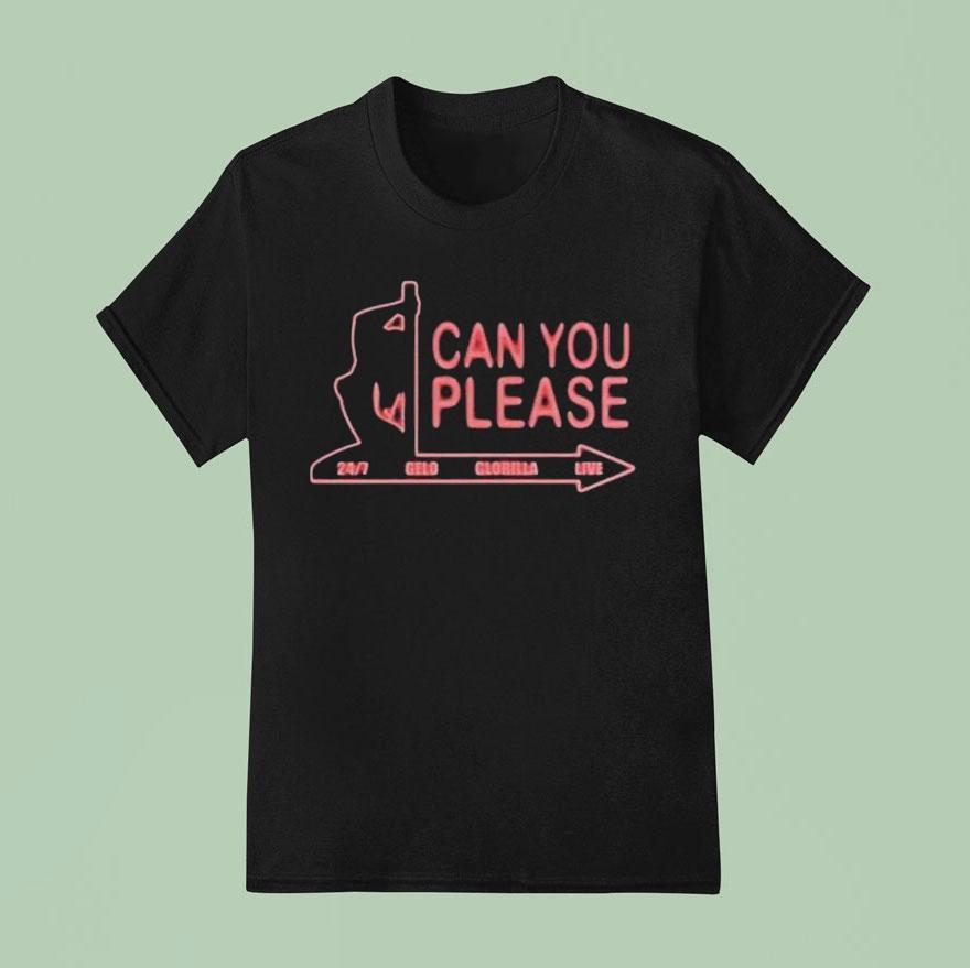 Gelo Glorilla Can You Please T Shirt