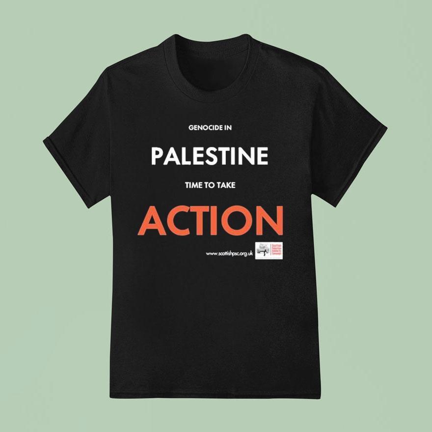 Genocide In Palestine Time To Take Action T Shirt