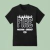Georgia Bulldogs Fire Passion Energy T Shirt