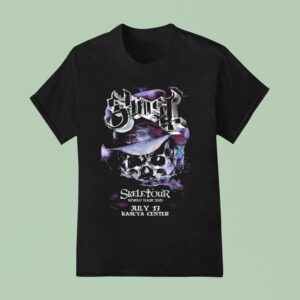Ghost July Kaseya Center Skeletour World Tour T Shirt