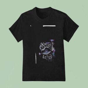 Ghost Skeletour World Tour Milwaukee Wisconsin Cross T Shirt