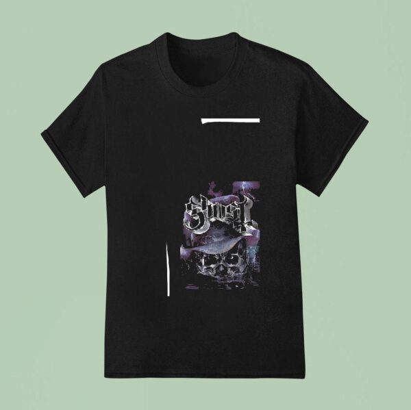 Ghost Skeletour World Tour Nashville Tennessee Cross T Shirt