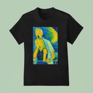Ghostface Style Van Gogh Halloween T Shirt