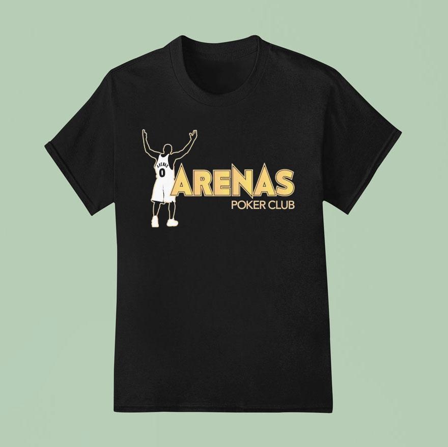 Gilbert Arenas Poker Club T Shirt
