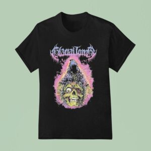 Glacial Tomb Necromancer Skull T Shirt