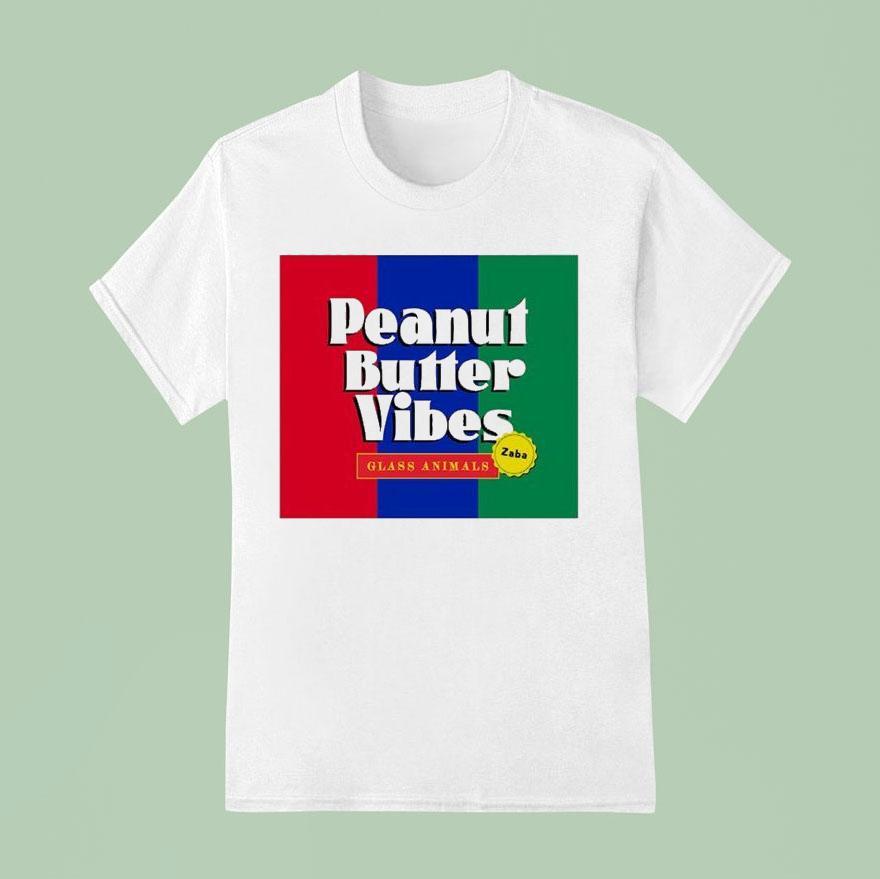 Glass Animals Peanut Butter Vibes Zaba T Shirt