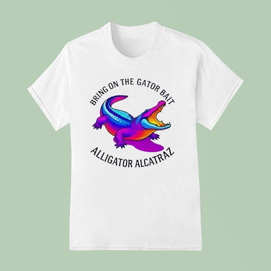 Glenda Thurmond Alligator Alcatraz T Shirt
