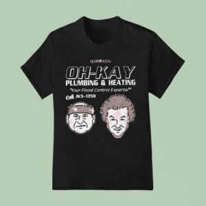Glowhouse The Wet Bandits Oh Kay Plumbing And Heating Your Flood Control Experts T Shirt