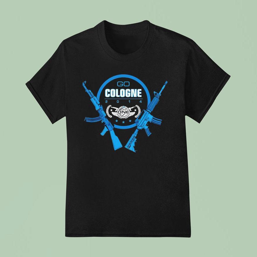 Go Cologne Esl One Cologne Logo T Shirt