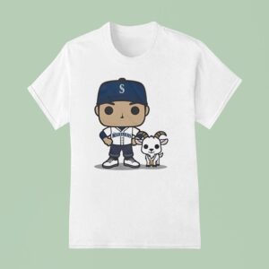 Goat X Seattle Mariners Chibi T Shirt