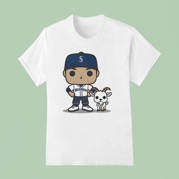 Goat X Seattle Mariners Chibi T Shirt