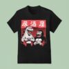 Godzilla And King Kong Enjoying Sake At The Bar T Shirt
