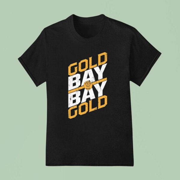 Gold Bay X Bay Gold Wwe Logo T Shirt