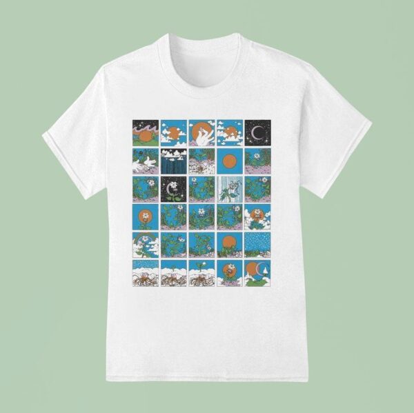 Goose Plant Squares T Shirt