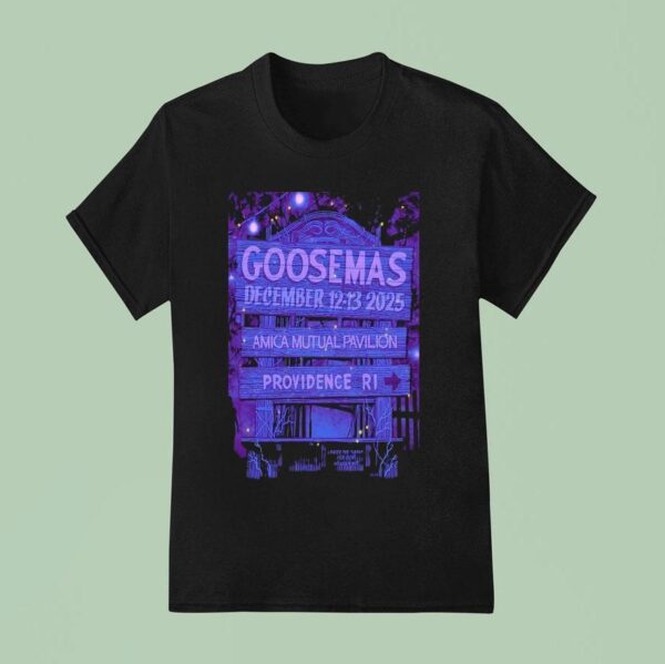 Goosemas Amica Mutual Pavilion Tour December T Shirt