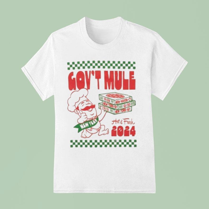 Gov T Mule Years Run Pizza Guy T Shirt