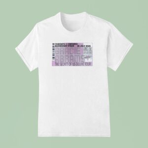 Gracie Abrams July Budweiser Stage Toronto On T Shirt