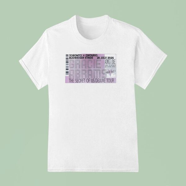Gracie Abrams July Budweiser Stage Toronto On T Shirt